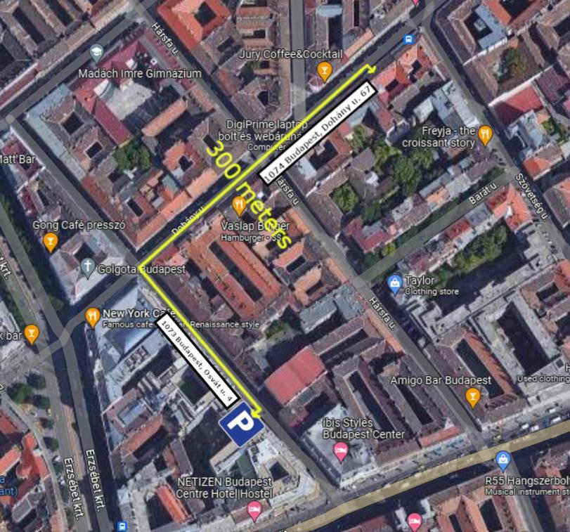 Free Parking, Downtown Apartment Near New York Cafe Budapest Kültér fotó